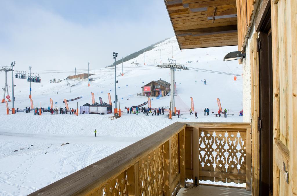 Madame Vacances Hotel Le Christina Alpe d'Huez Exteriér fotografie