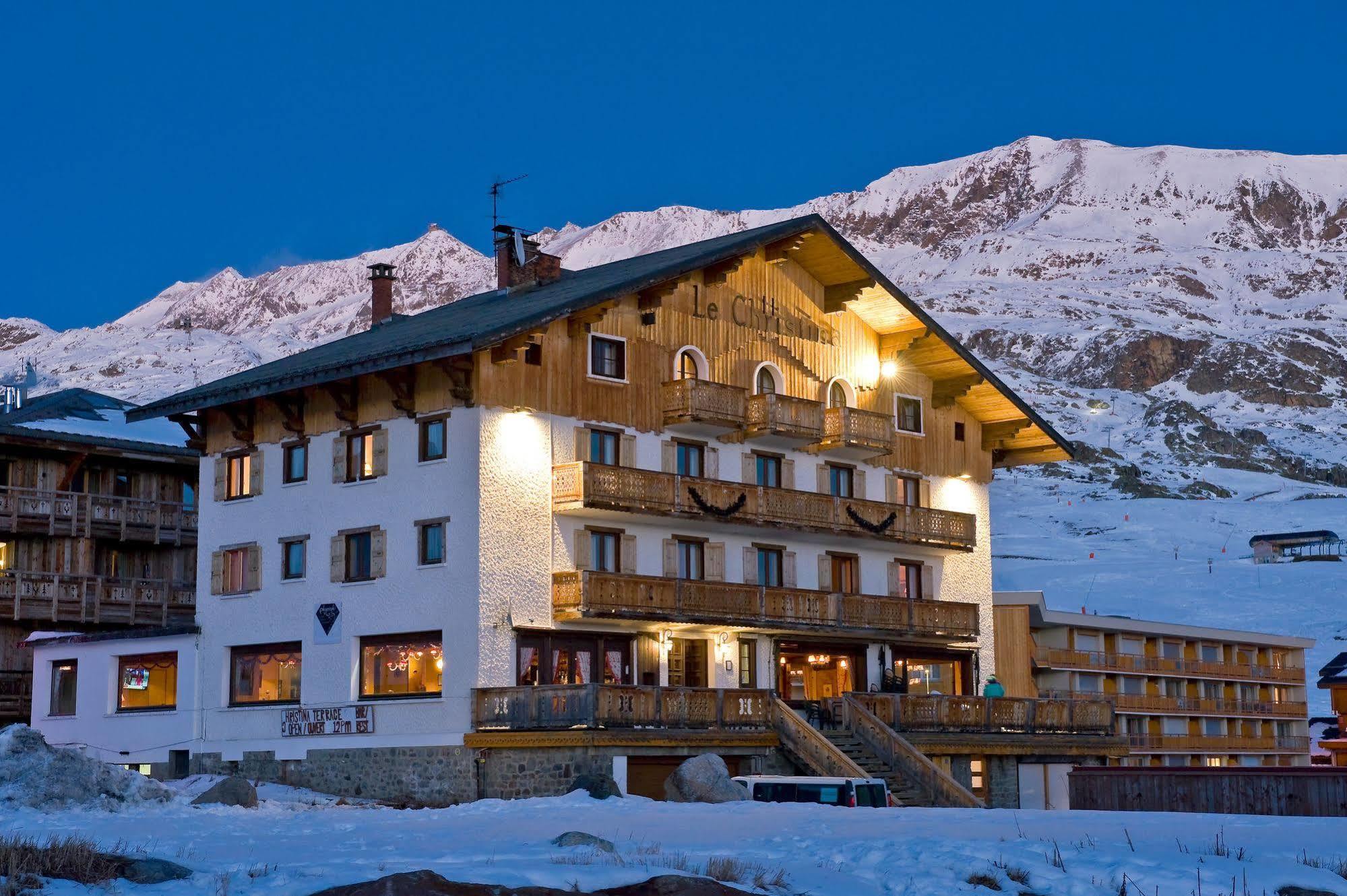 Madame Vacances Hotel Le Christina Alpe d'Huez Exteriér fotografie