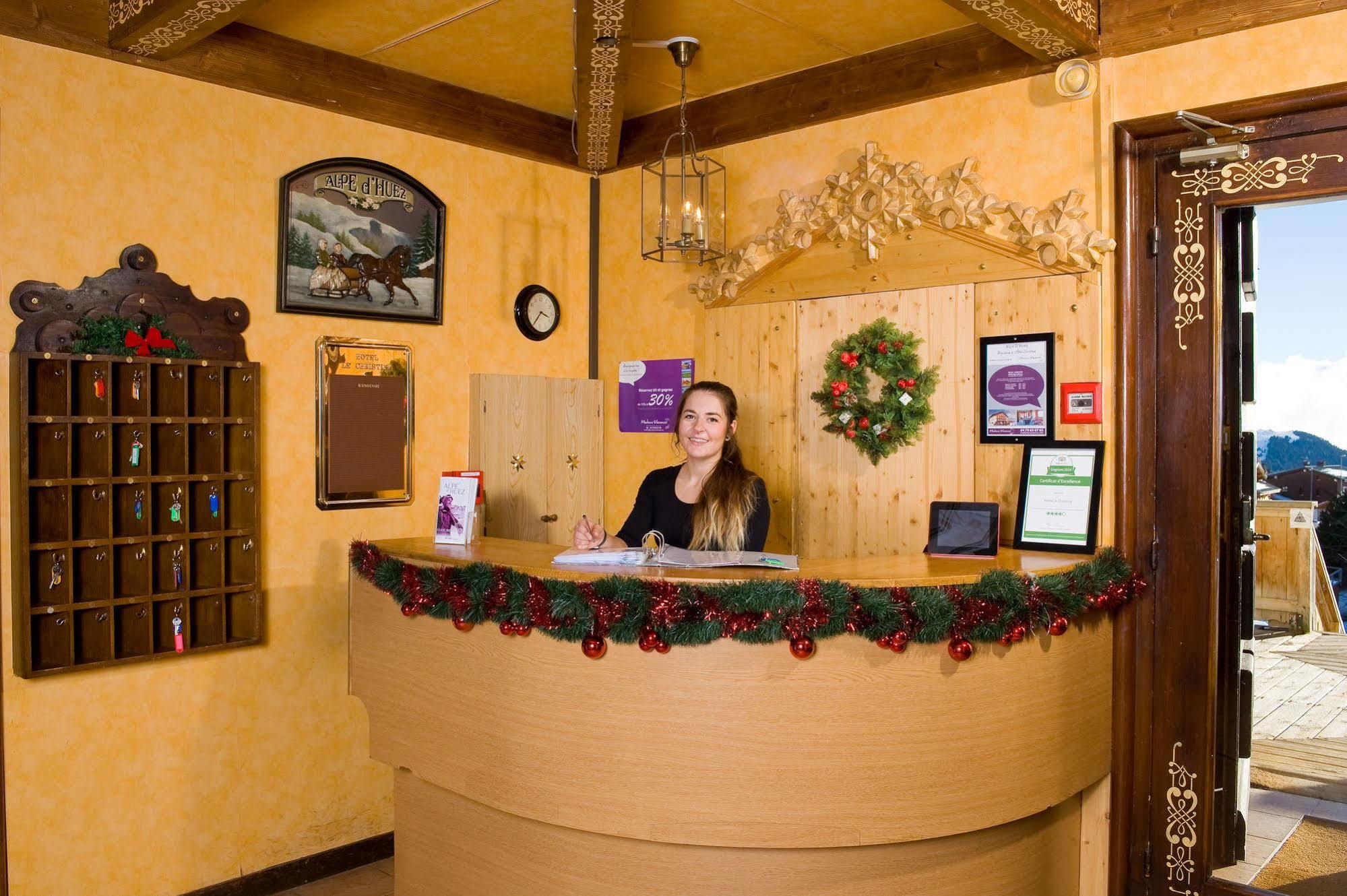 Madame Vacances Hotel Le Christina Alpe d'Huez Exteriér fotografie