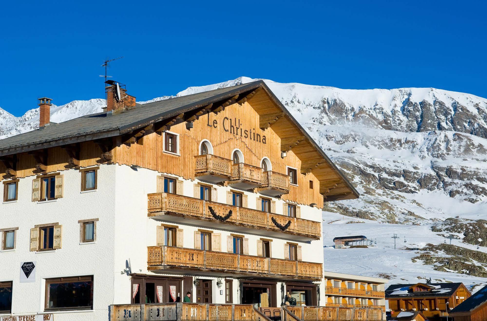 Madame Vacances Hotel Le Christina Alpe d'Huez Exteriér fotografie